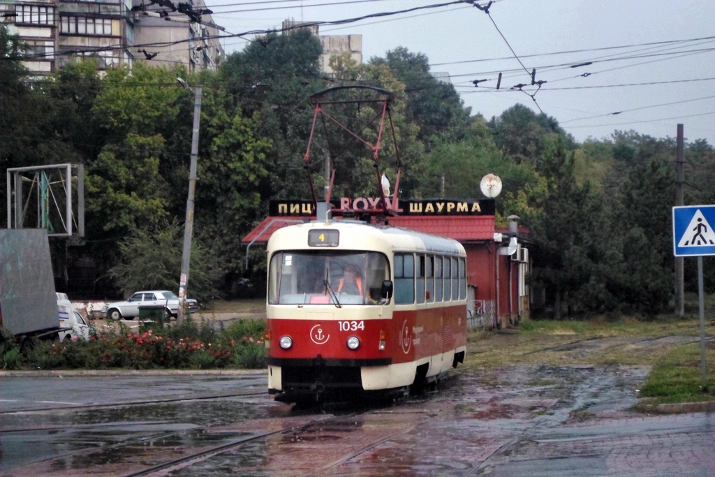 Мариуполь. Tatra T3SUCS №1034