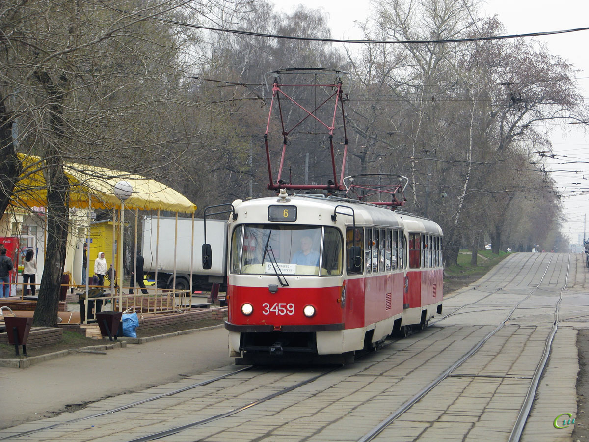Москва. Tatra T3 (МТТЧ) №3459