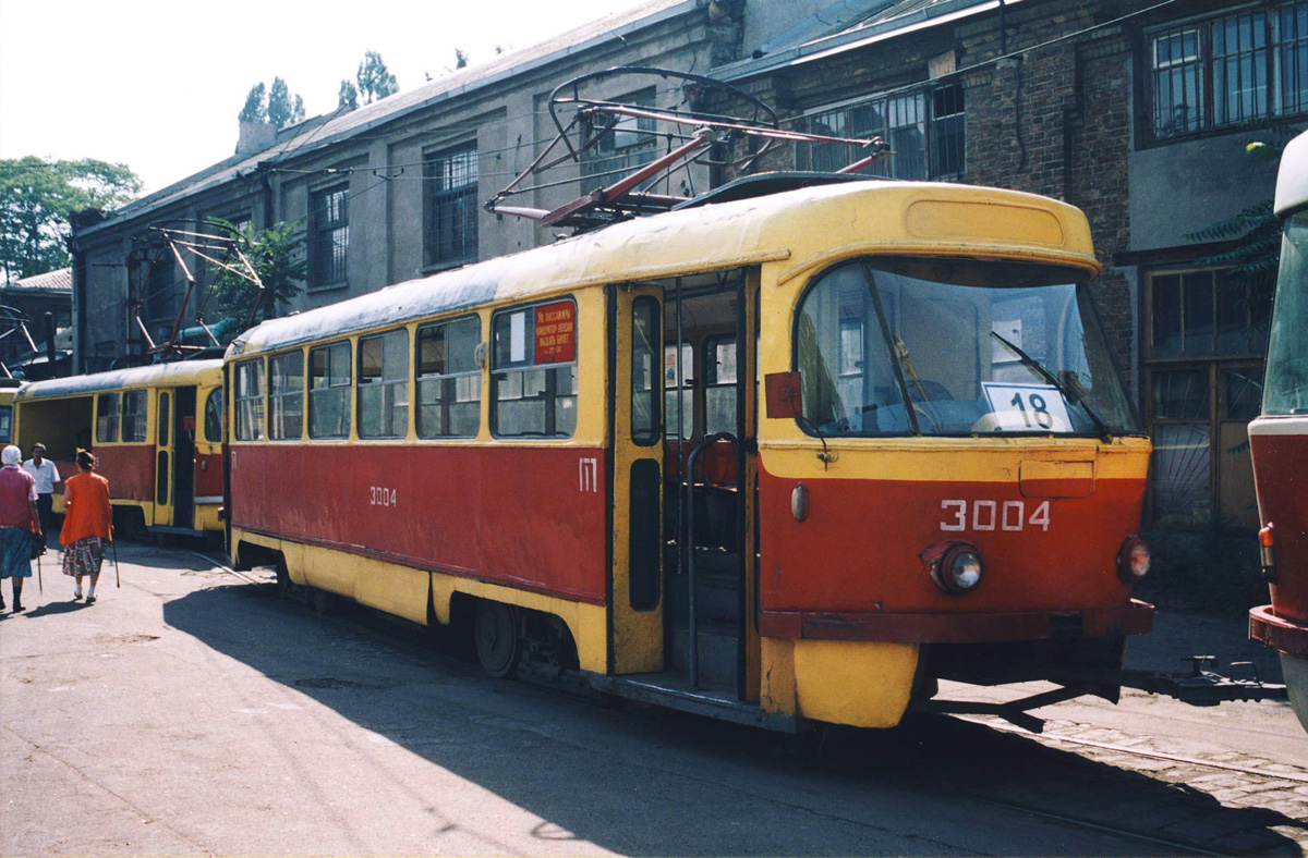 Одесса. Tatra T3 (двухдверная) №005, Tatra T3 (двухдверная) №3004