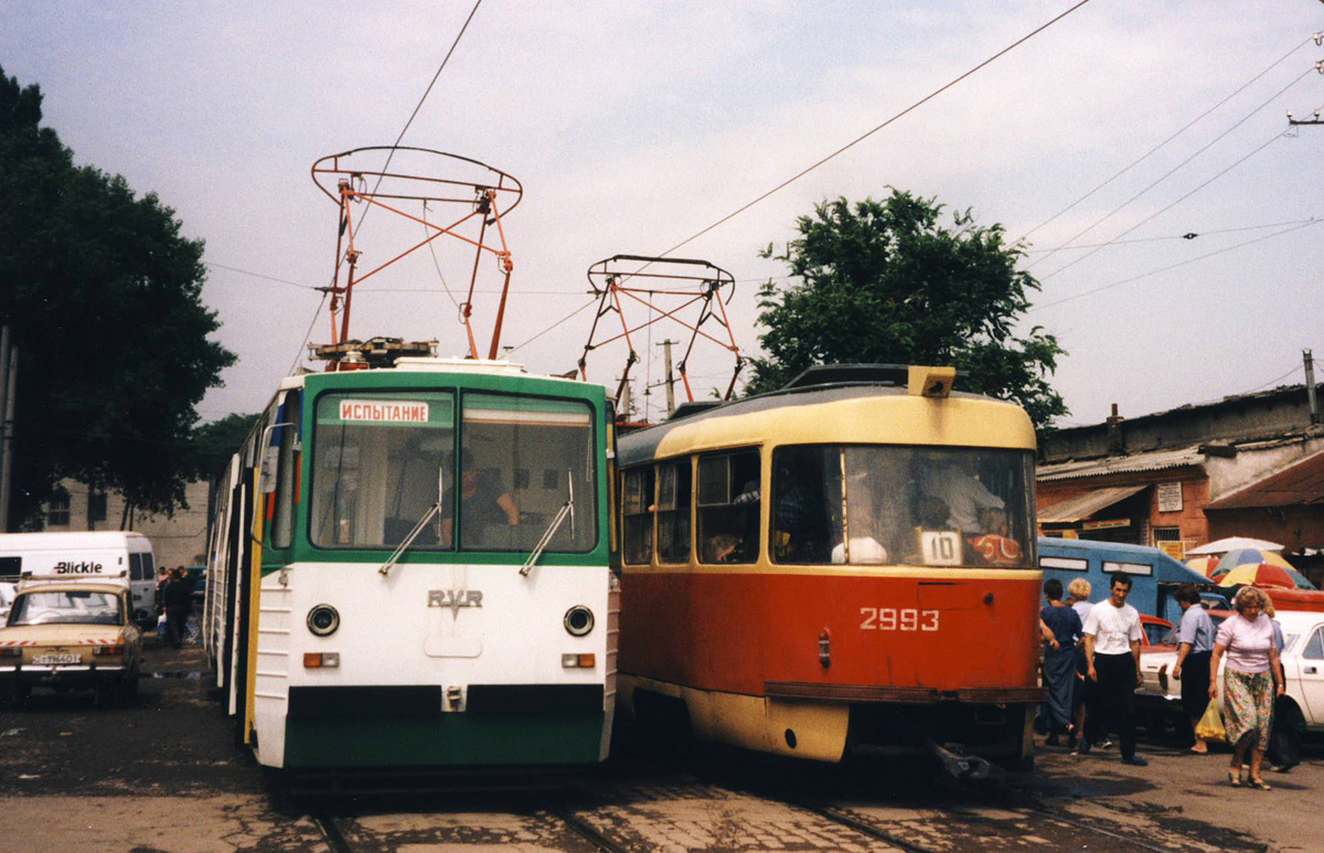 Одесса. TR2 (71-281) №903, Tatra T3 (двухдверная) №2993