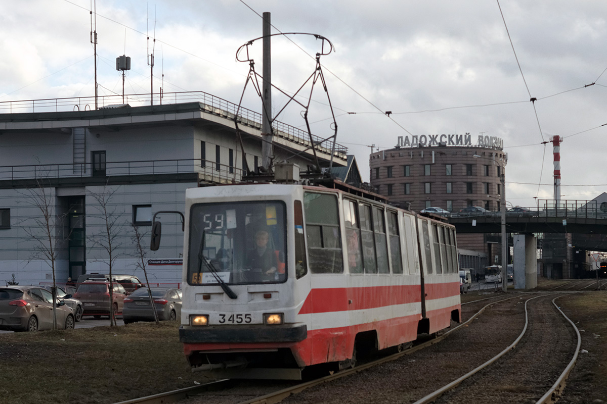 Санкт-Петербург. ЛВС-86К-М №3455