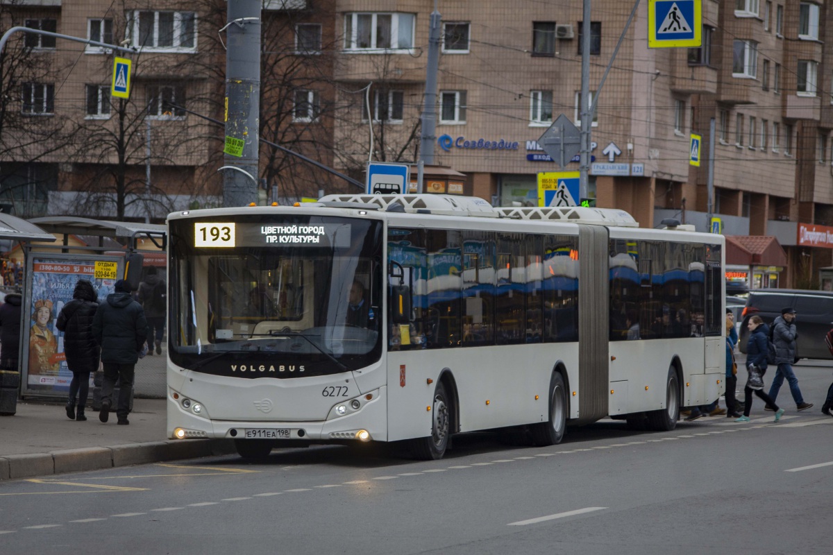 Санкт-Петербург. Volgabus-6271.05 е911еа