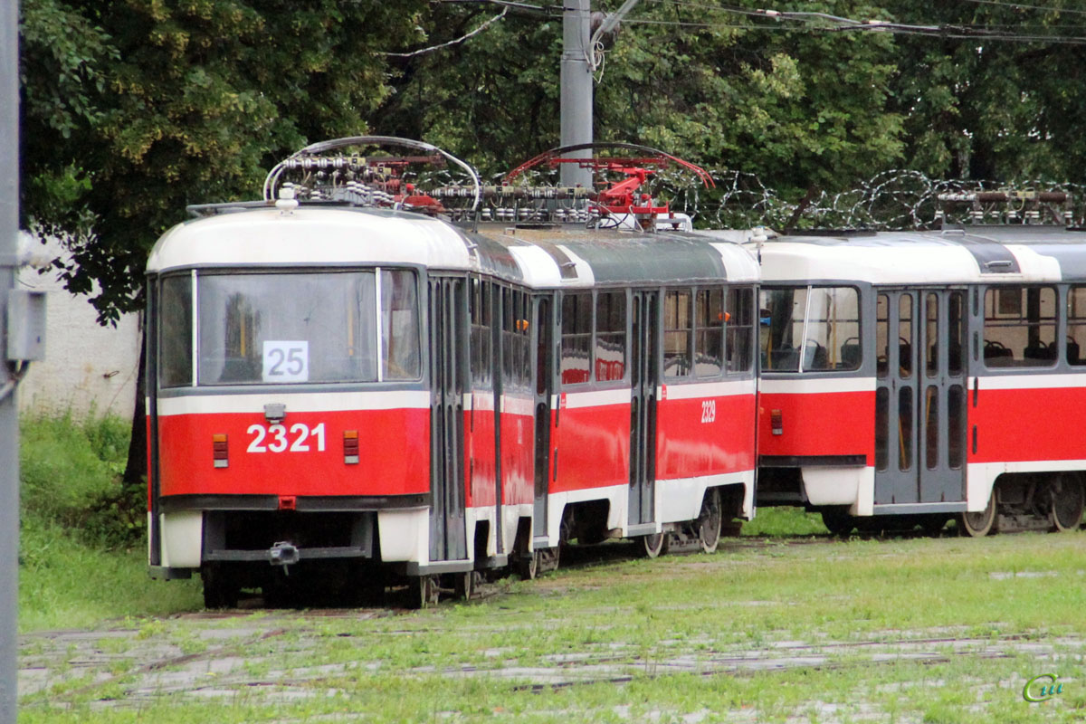 Москва. Tatra T3 (МТТА-2) №2329, Tatra T3 (МТТА-2) №2321