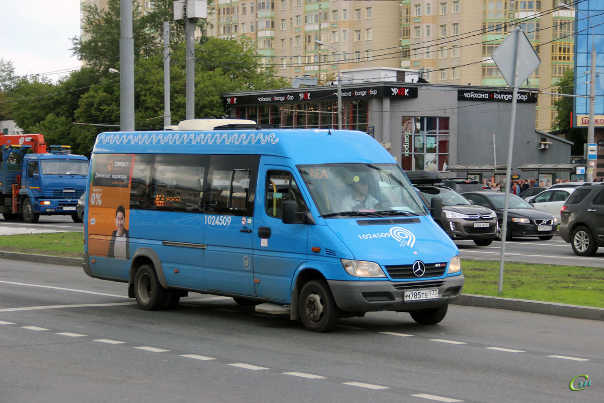 Москва. Луидор-223206 (Mercedes-Benz Sprinter) м785те