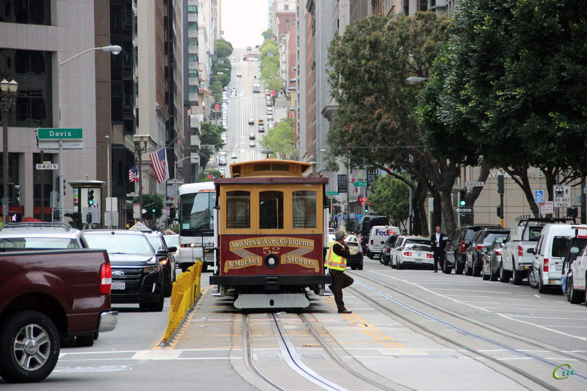 Сан-Франциско. Cable car №52