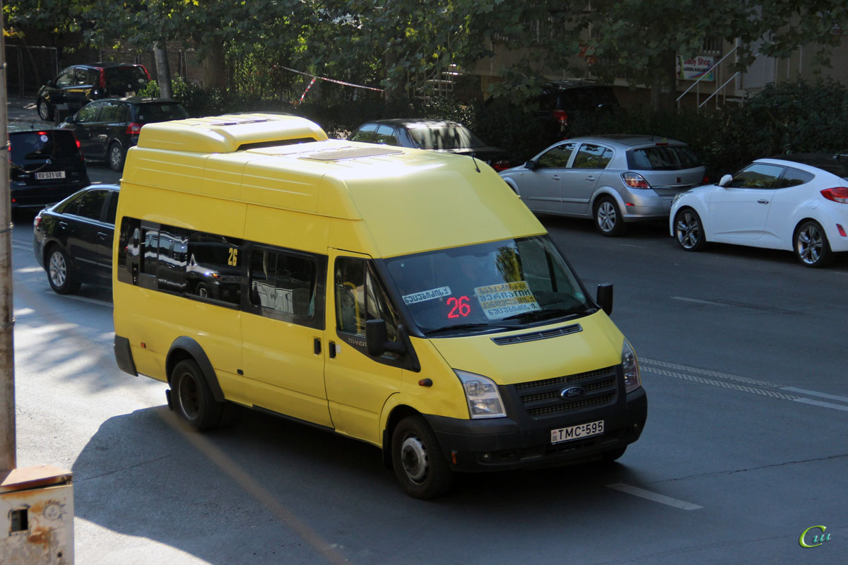 Тбилиси. Avestark (Ford Transit) TMC-595