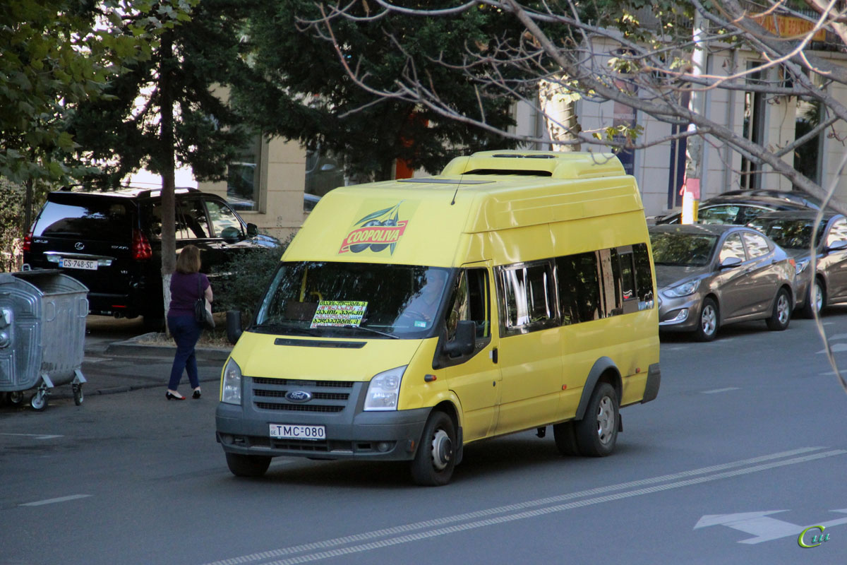 Тбилиси. Avestark (Ford Transit) TMC-080