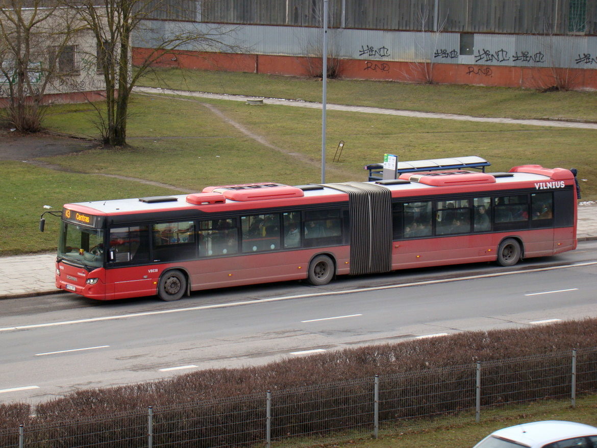 Вильнюс. Scania Citywide LFA KHJ 973