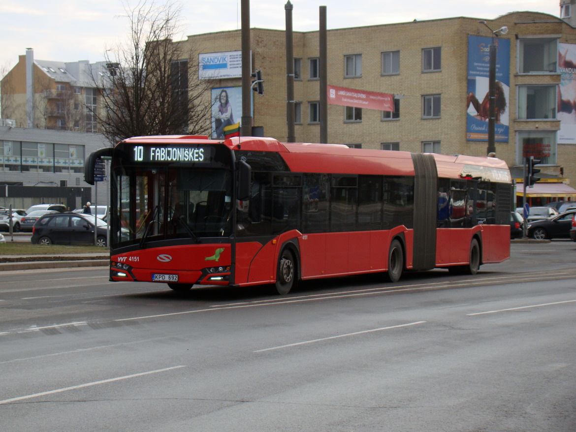 Вильнюс. Solaris Urbino IV 18 KPD 692