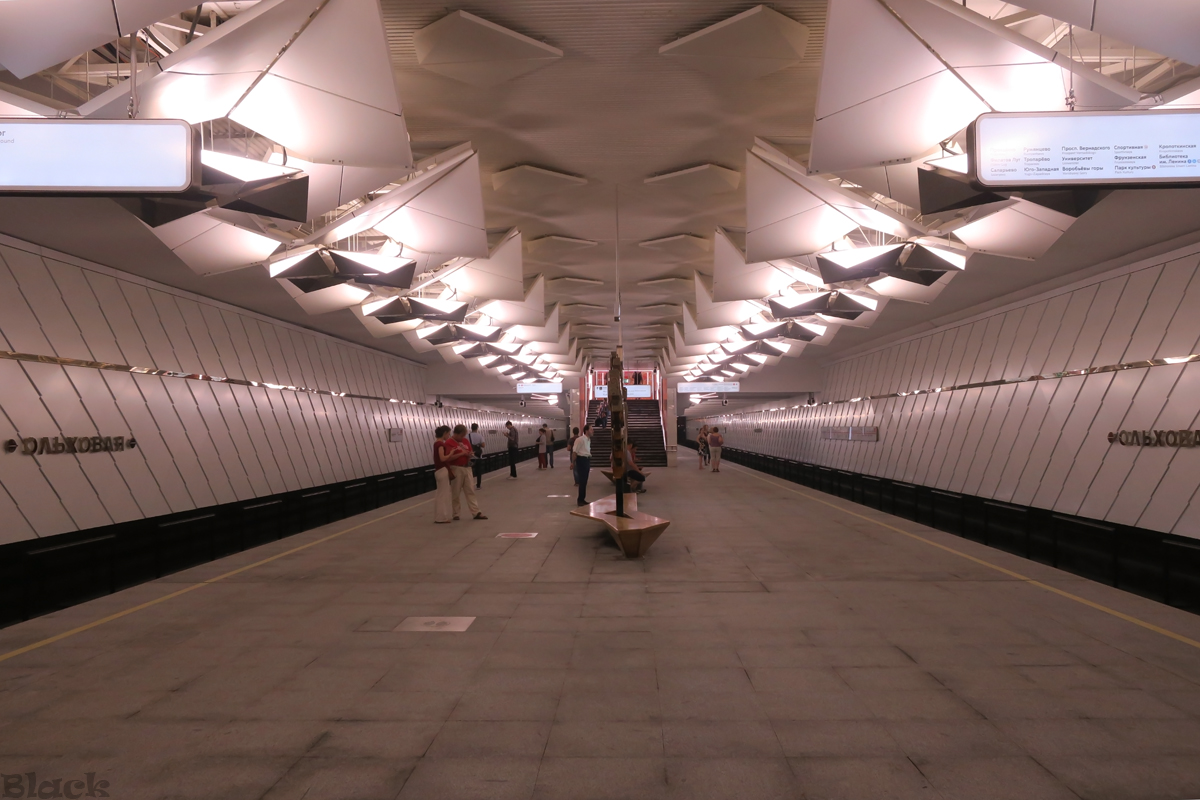 Москва. Станция Ольховая, Сокольническая линия (1)