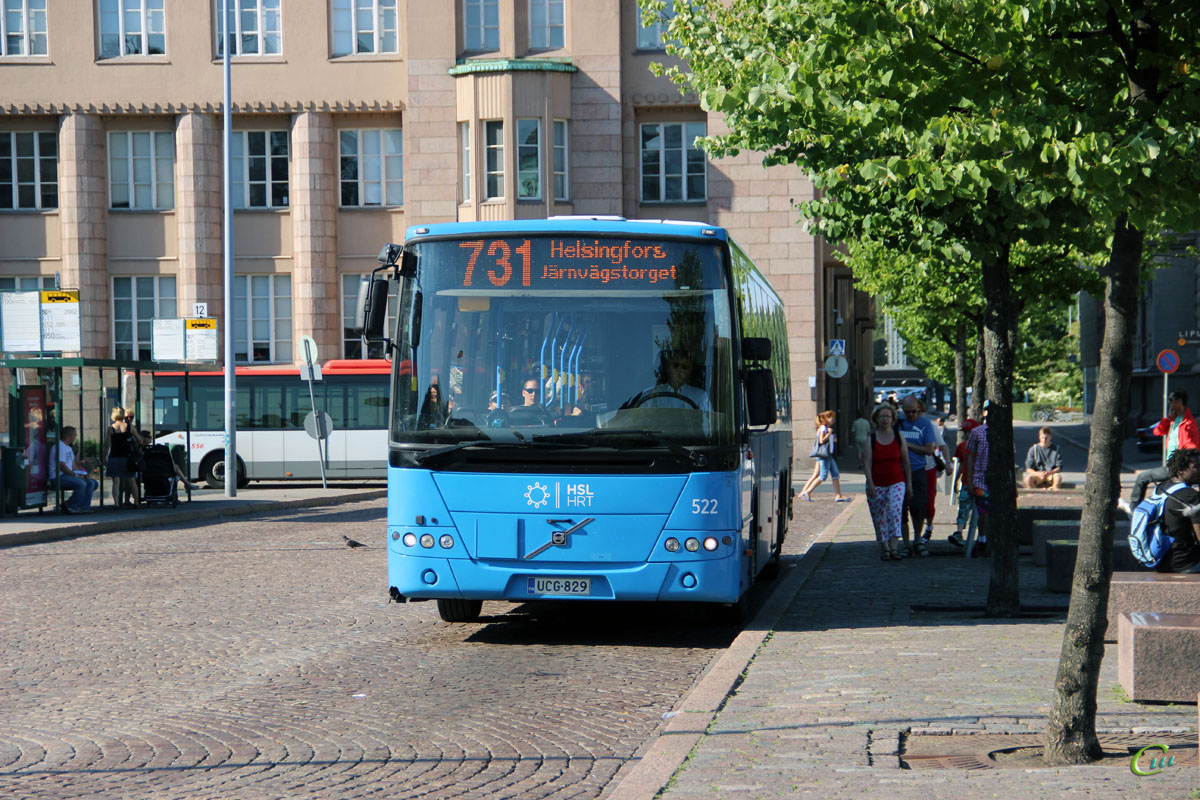 Хельсинки. Volvo 8700LE UCG-829