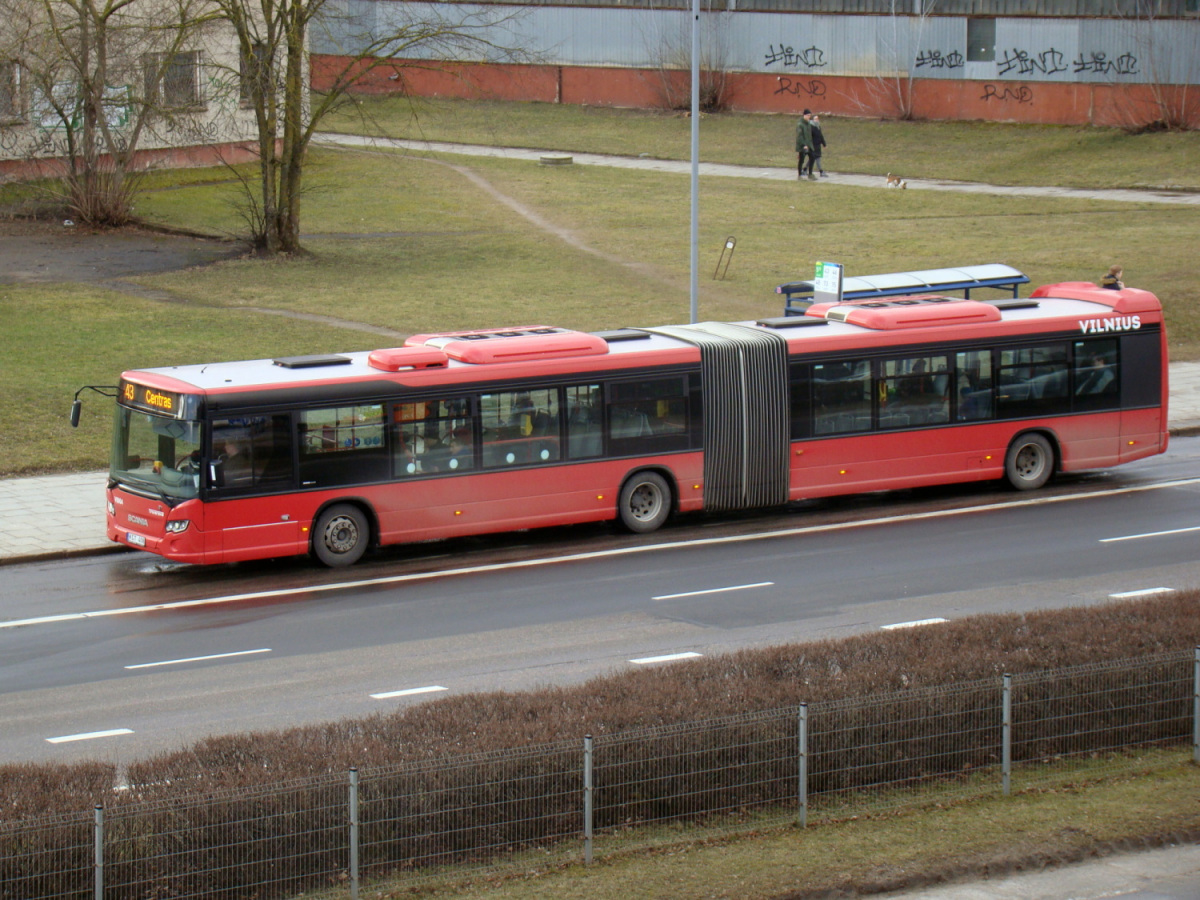 Вильнюс. Scania Citywide LFA KGT 408