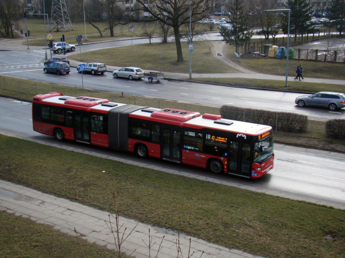 Вильнюс. Scania Citywide LFA KJO 208