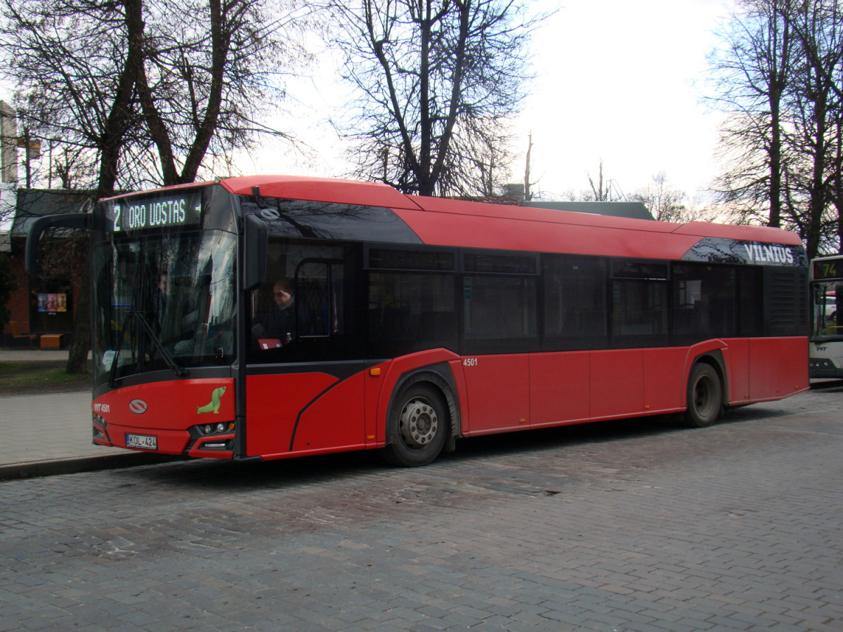 Вильнюс. Solaris Urbino IV 12 KOL 424