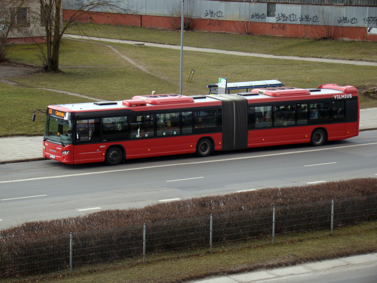 Вильнюс. Scania Citywide LFA KHS 976