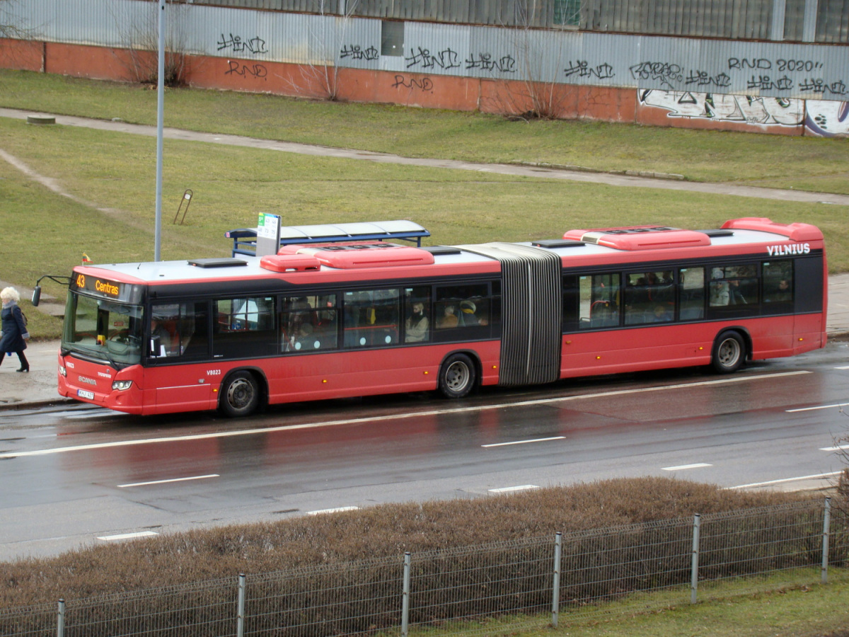 Вильнюс. Scania Citywide LFA KHJ 427