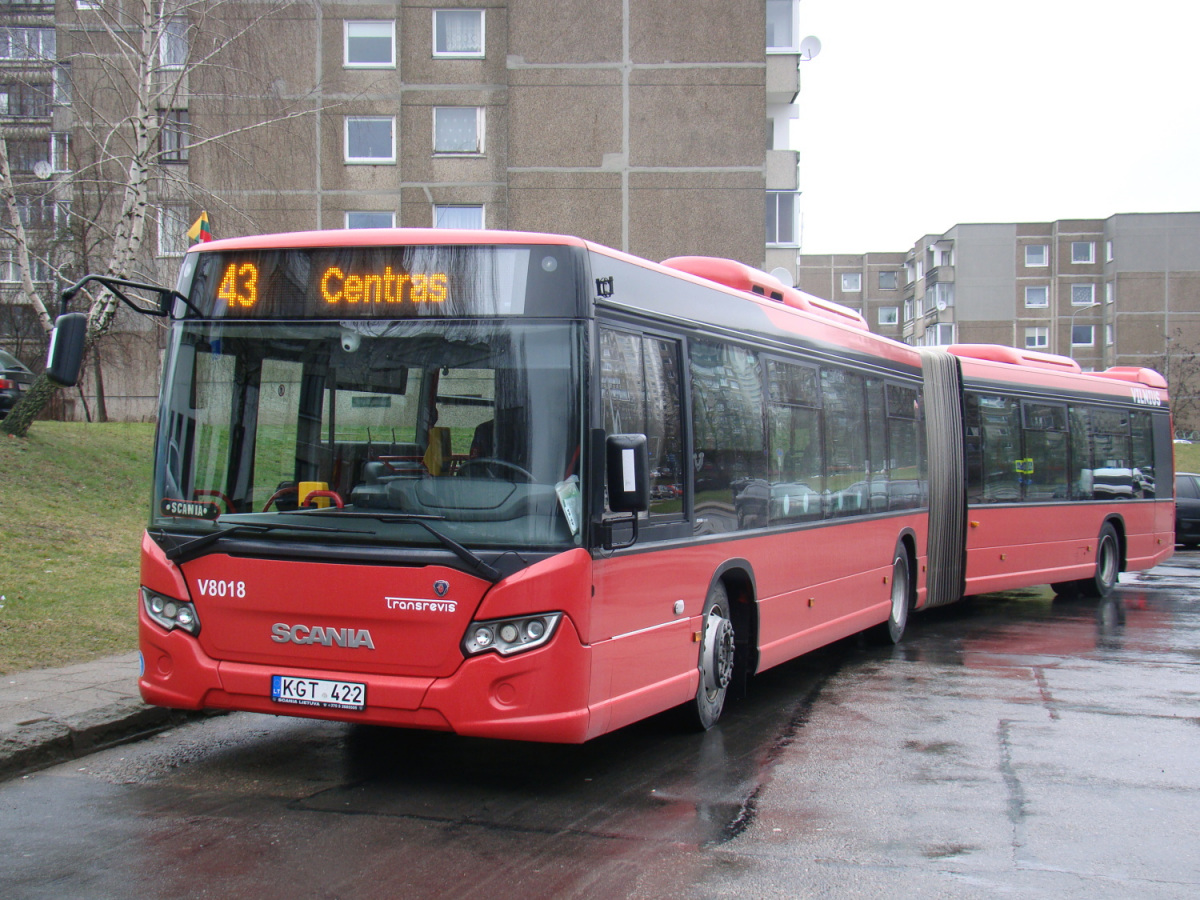 Вильнюс. Scania Citywide LFA KGT 422