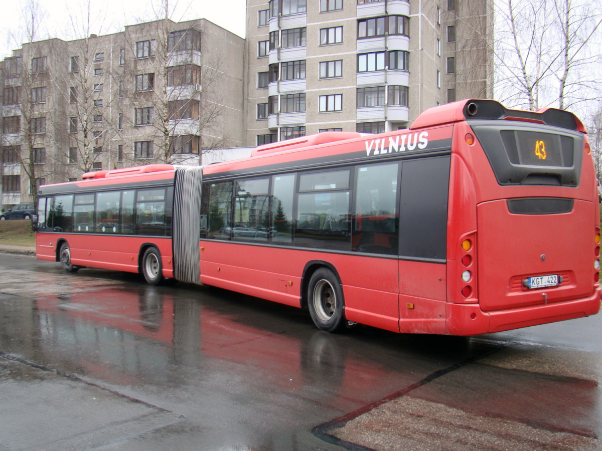 Вильнюс. Scania Citywide LFA KGT 422