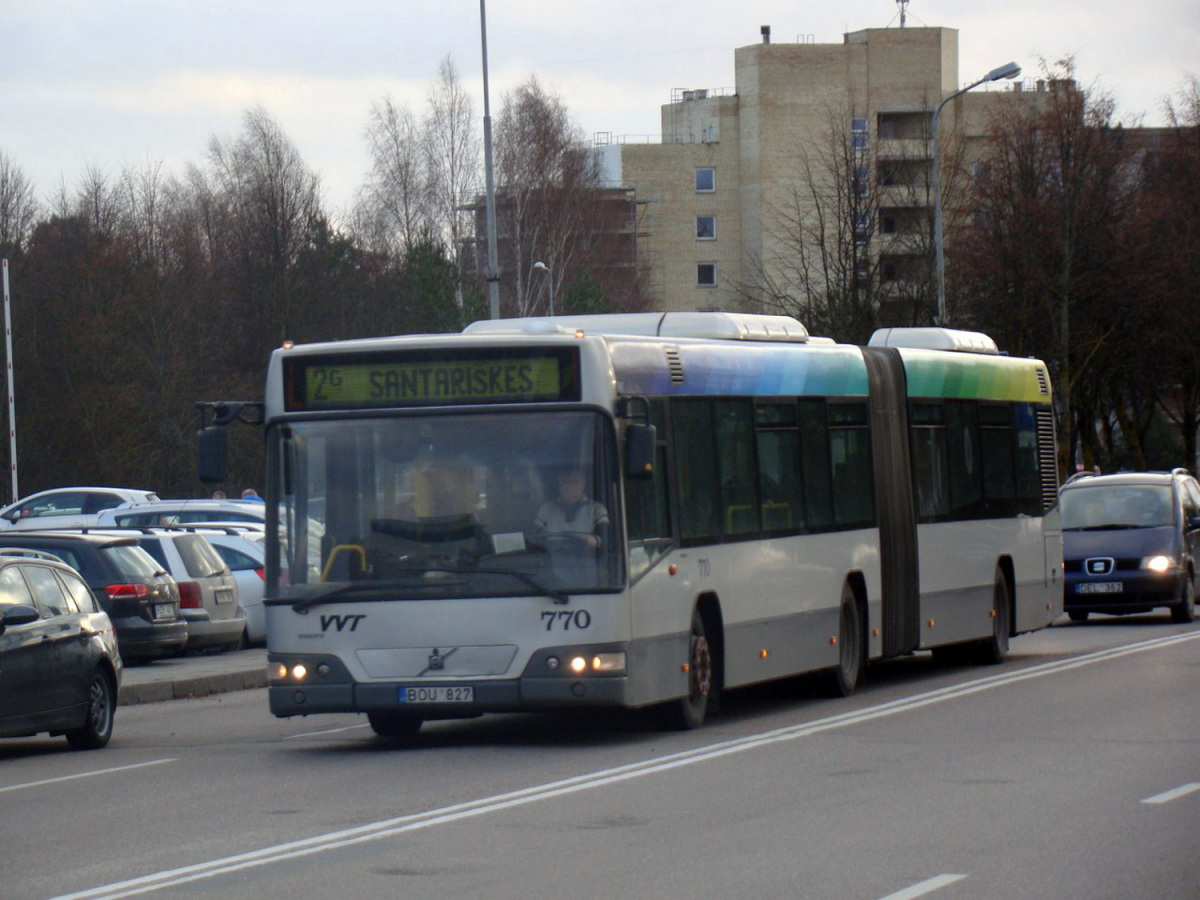 Вильнюс. Volvo 7700A BOU 827