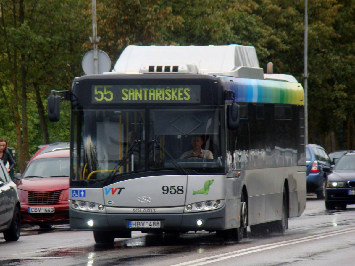 Вильнюс. Solaris Urbino 12 CNG HBV 488