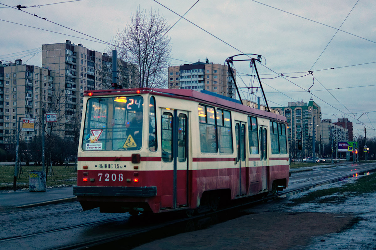 Санкт-Петербург. 71-134К (ЛМ-99К) №7208