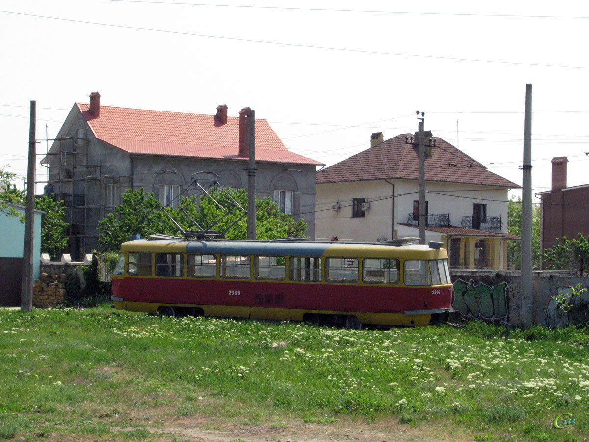Одесса. Tatra T3SU №2966