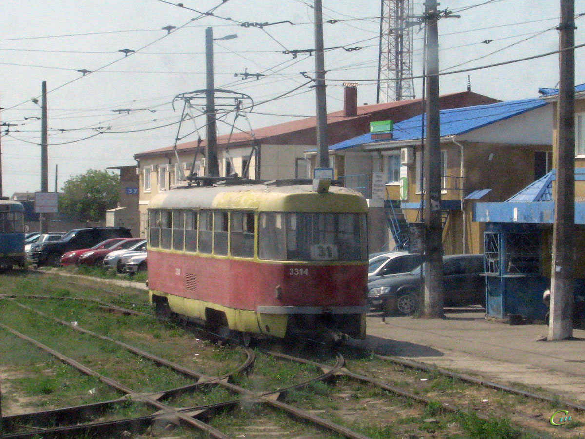 Одесса. Tatra T3SU №3314