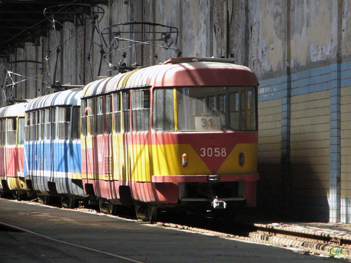 Одесса. Tatra T3 (двухдверная) №3058