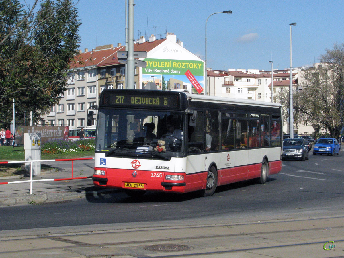 Прага. Renault Agora S/Karosa Citybus 12M AKA 25-56