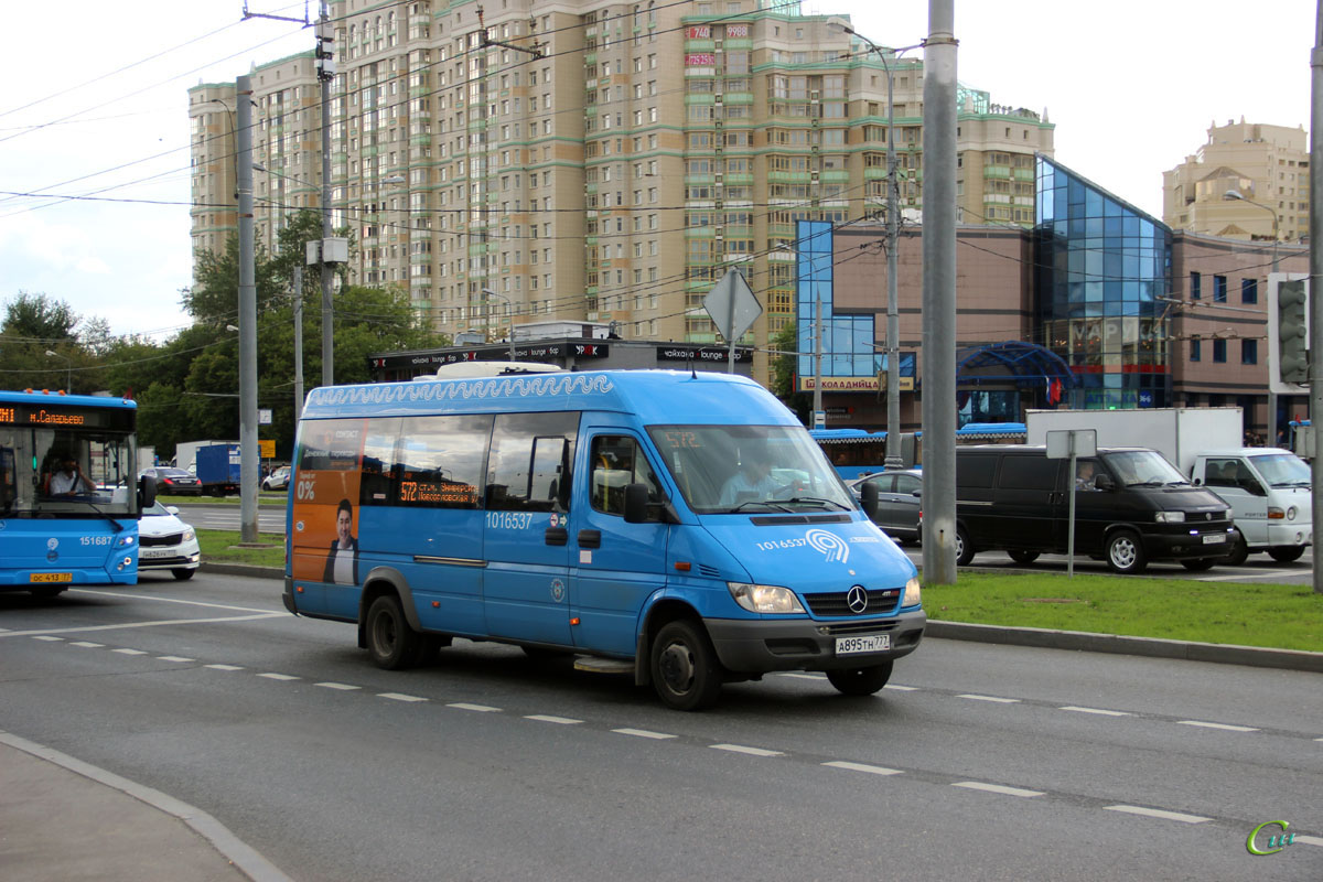 Москва. Луидор-223206 (Mercedes-Benz Sprinter) а895тн