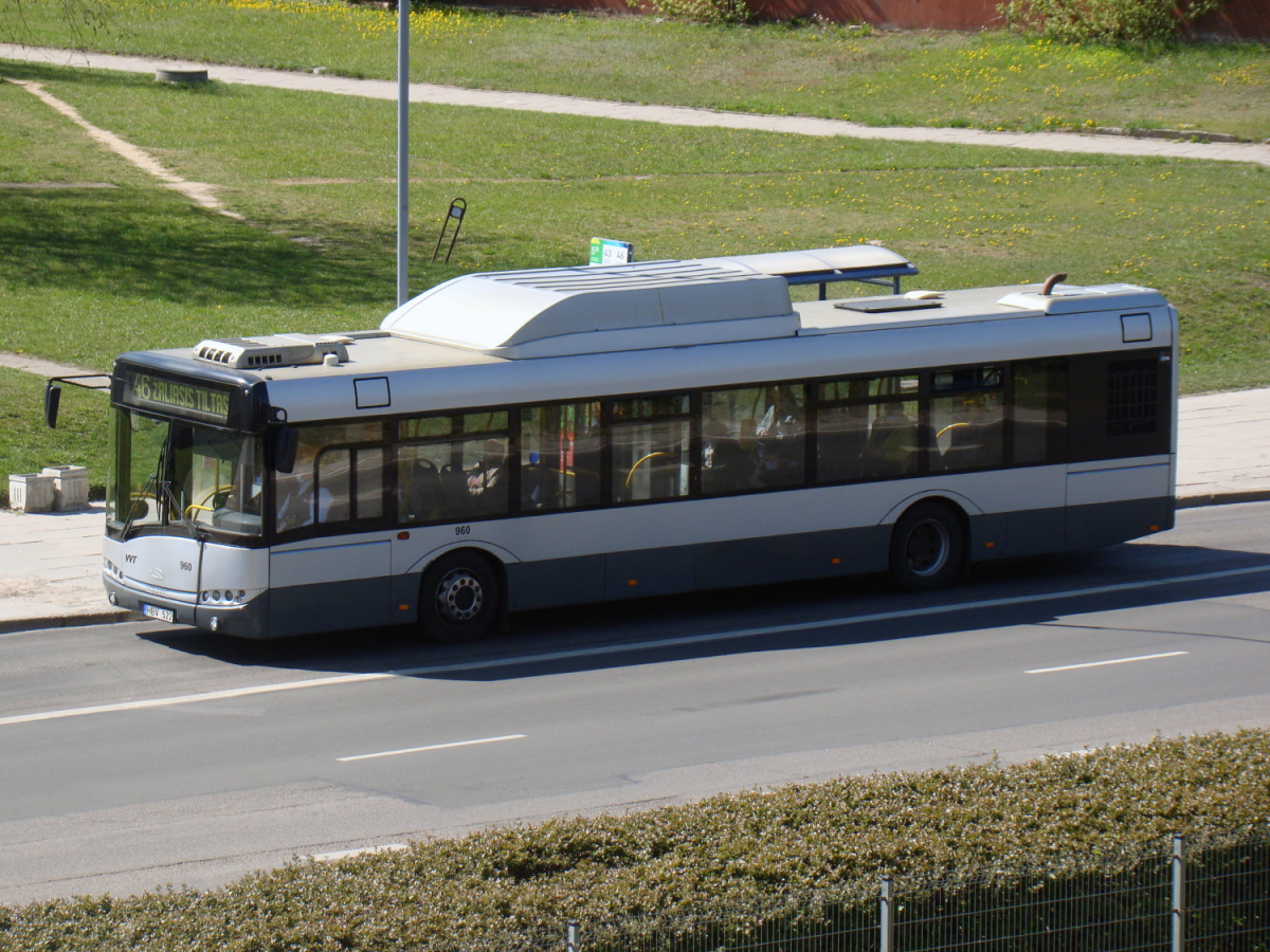 Вильнюс. Solaris Urbino 12 CNG HBV 522
