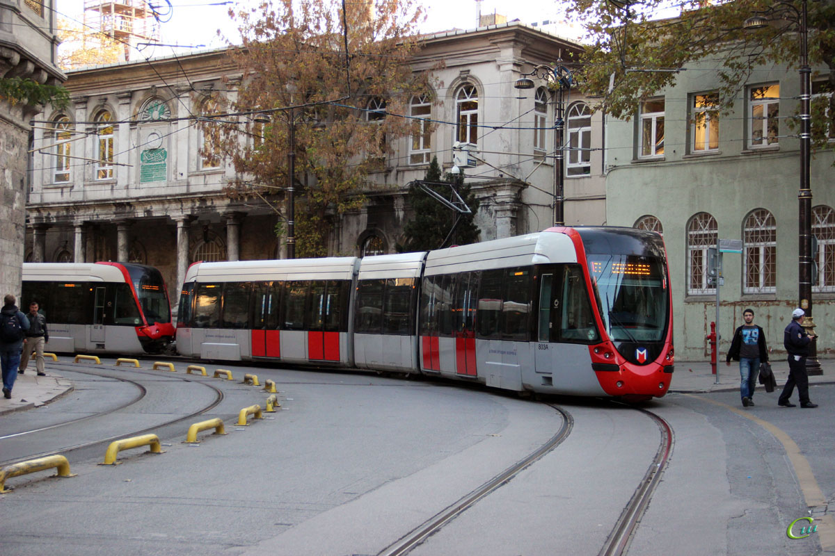 Стамбул. Alstom Citadis 301 №803