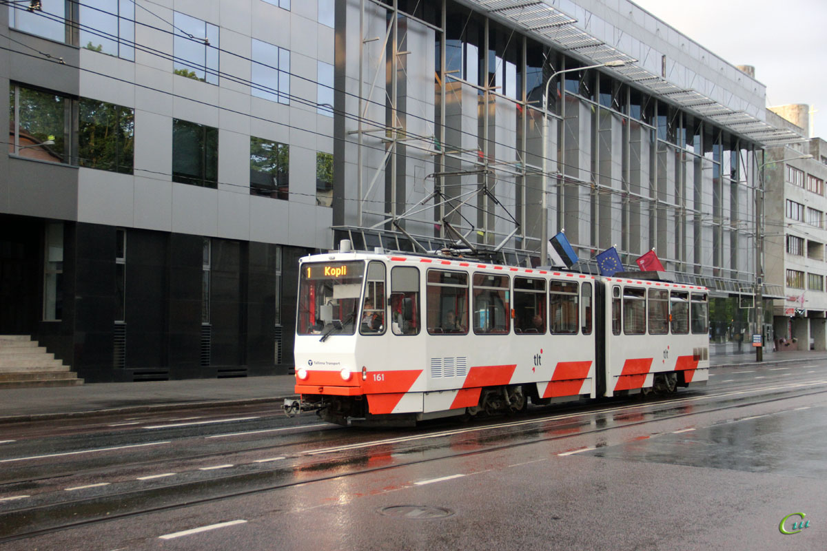 Таллин. Tatra KT4D №161