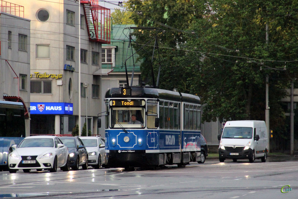 Таллин. Tatra KT4TMR №136
