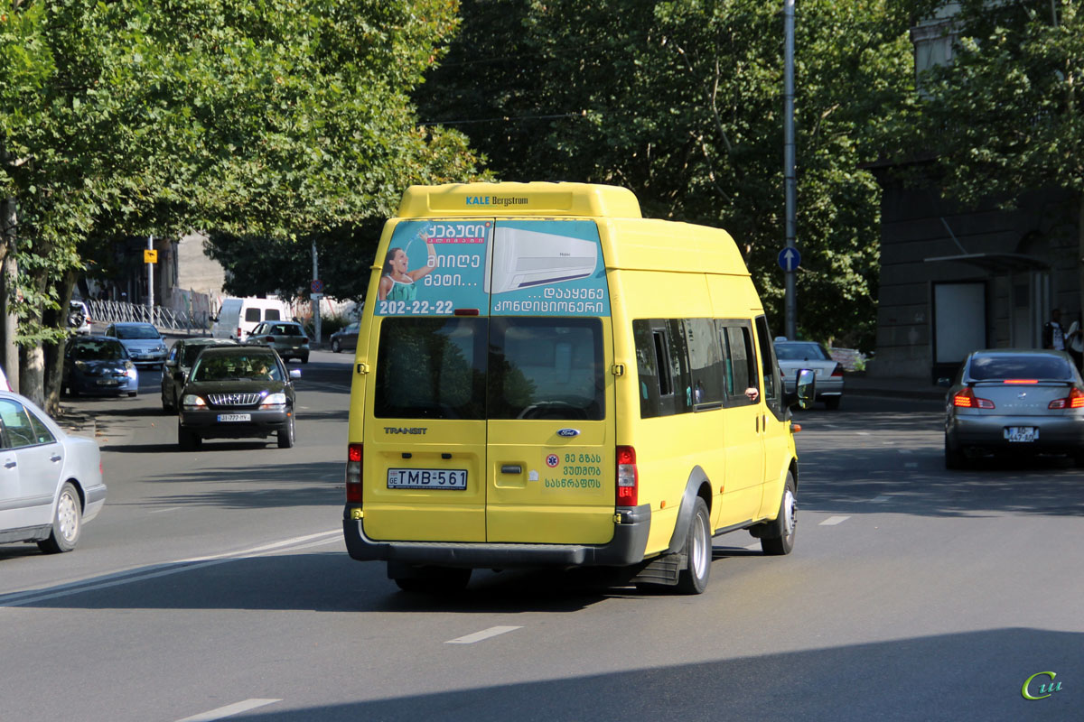 Тбилиси. Avestark (Ford Transit) TMB-561