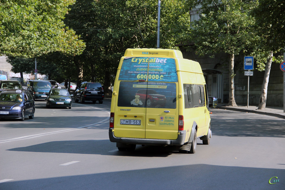 Тбилиси. Avestark (Ford Transit) TMB-563