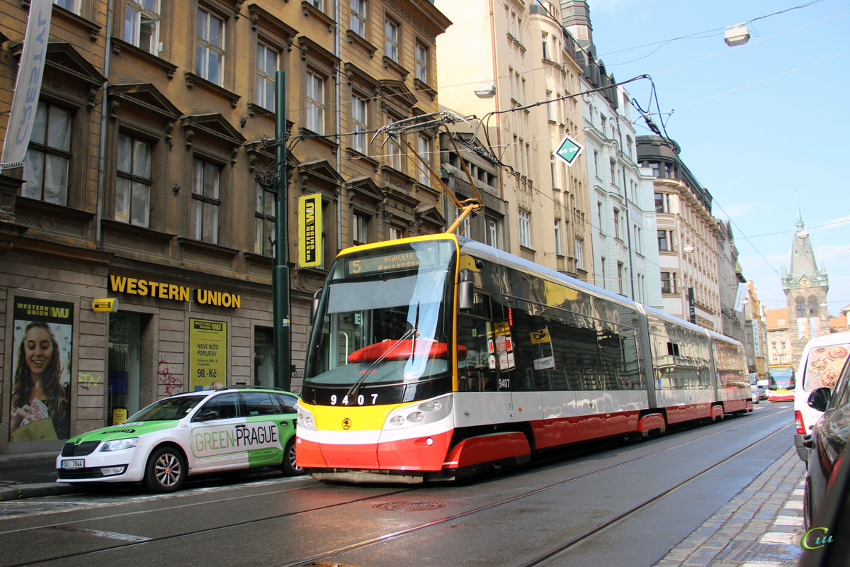 Прага. Škoda 15T №9407