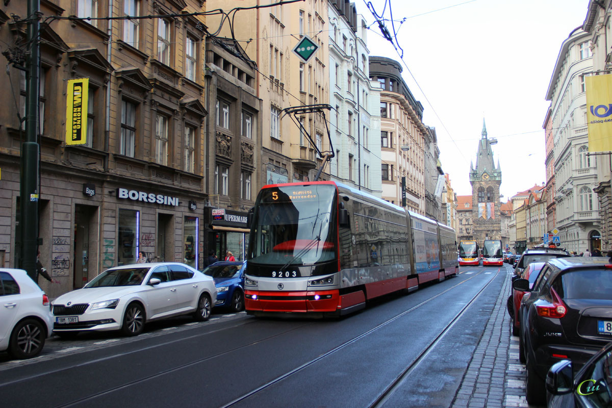 Прага. Škoda 15T №9203