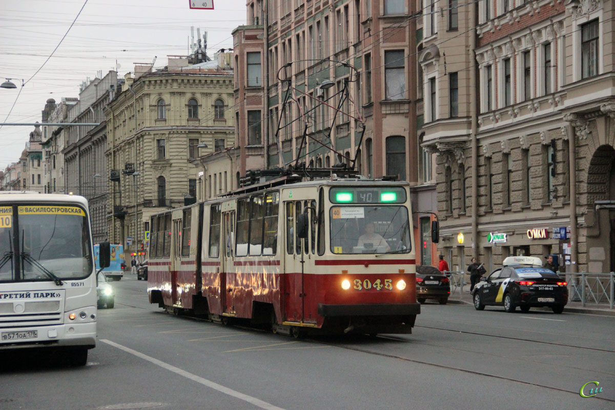 Санкт-Петербург. ЛВС-86К №3045
