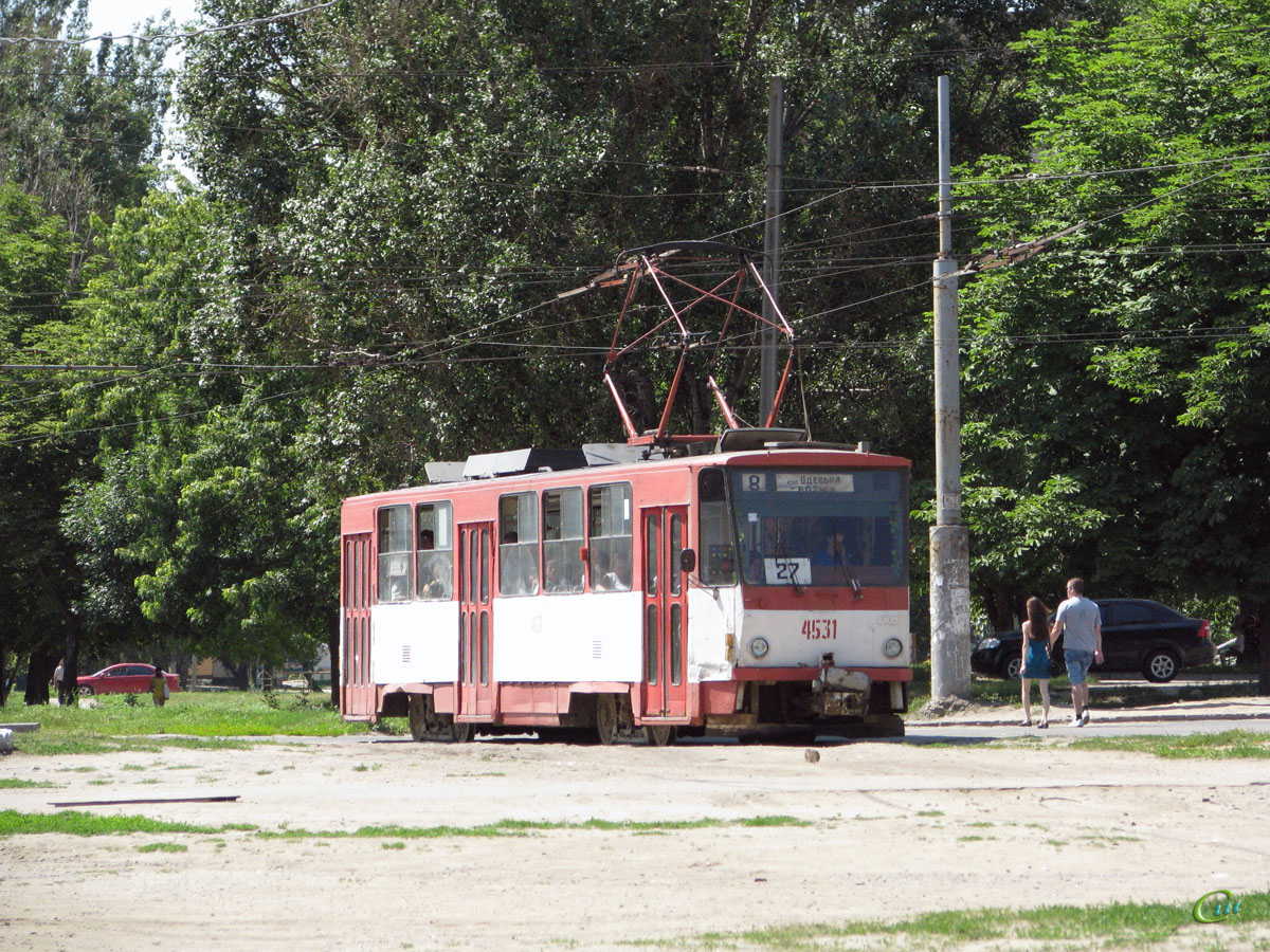 Харьков. Tatra T6B5 (Tatra T3M) №4531