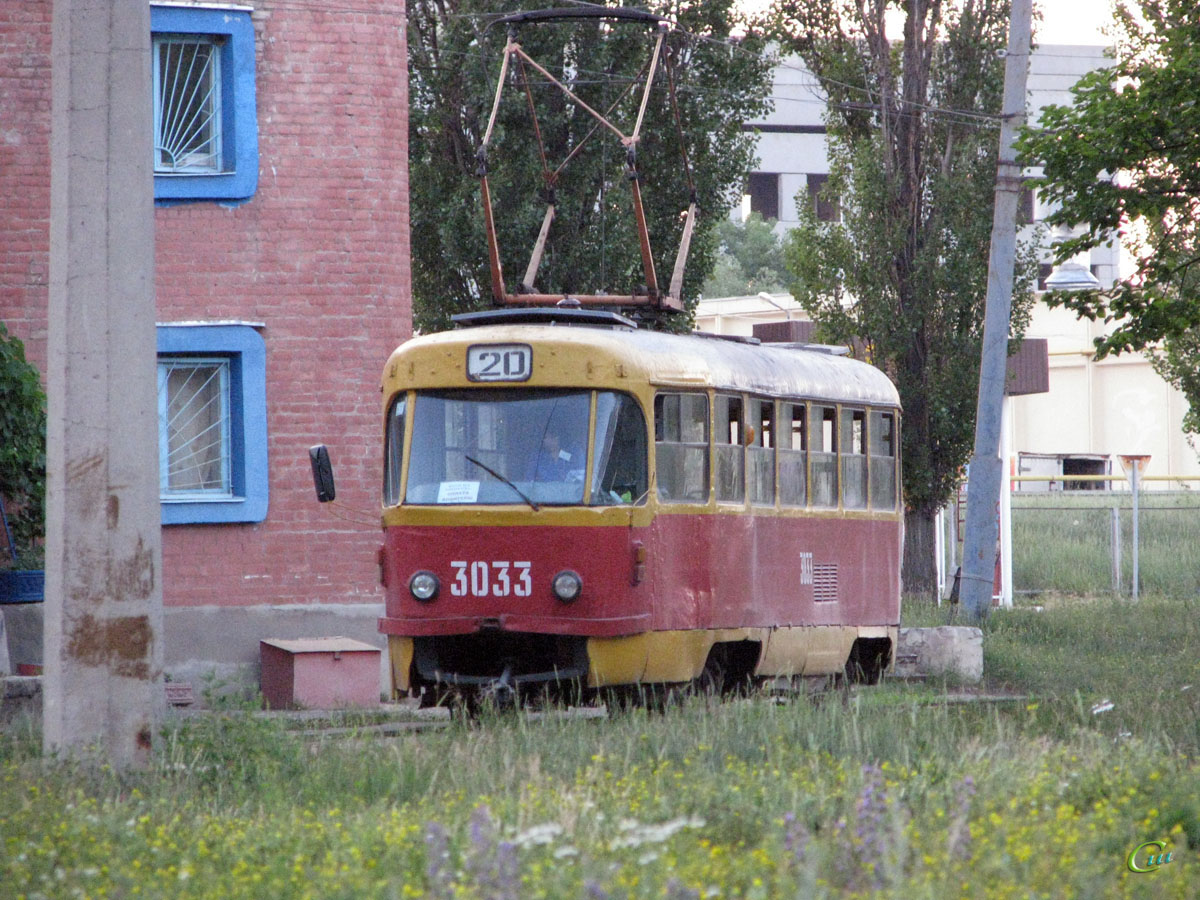Харьков. Tatra T3SU №3033