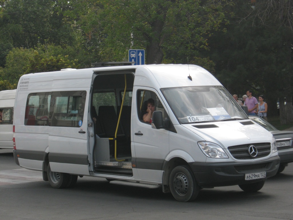 Анапа. Луидор-22360C (Mercedes-Benz Sprinter) а629ма
