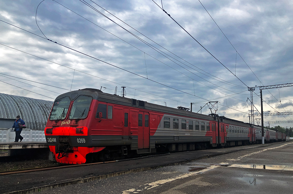 Электричка калуга 1. Эд4м 0269. Эд4м Калуга. Эд4-0001 Калуга. Эд4м Москва Калуга.