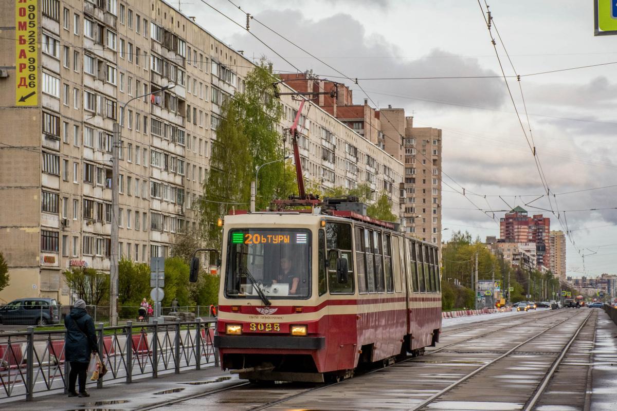 Санкт-Петербург. ЛВС-86К №3025