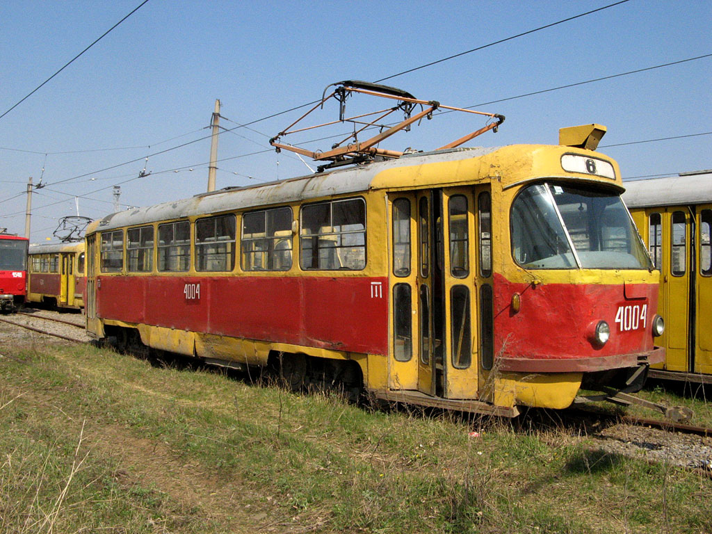 Харьков. Tatra T3 (двухдверная) №4004