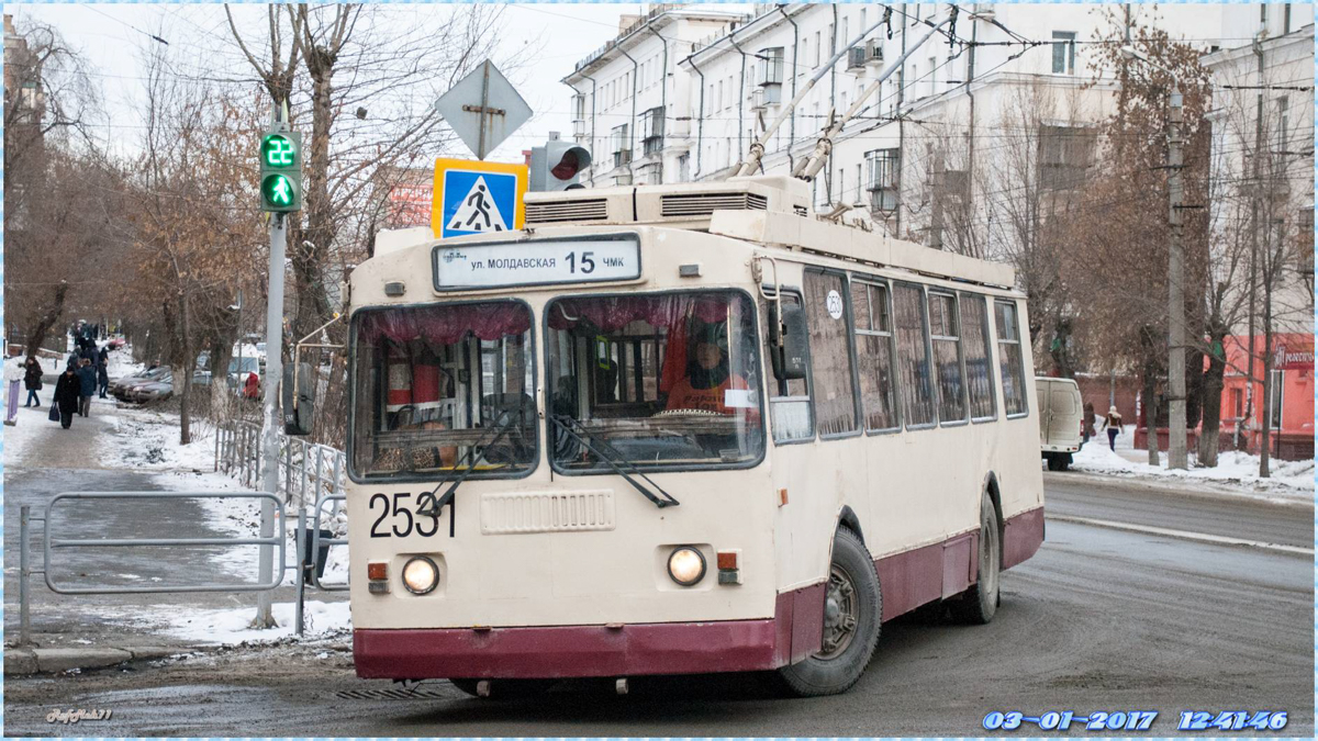 Челябинск. ЗиУ-682Г-017 (ЗиУ-682Г0Н) №2531