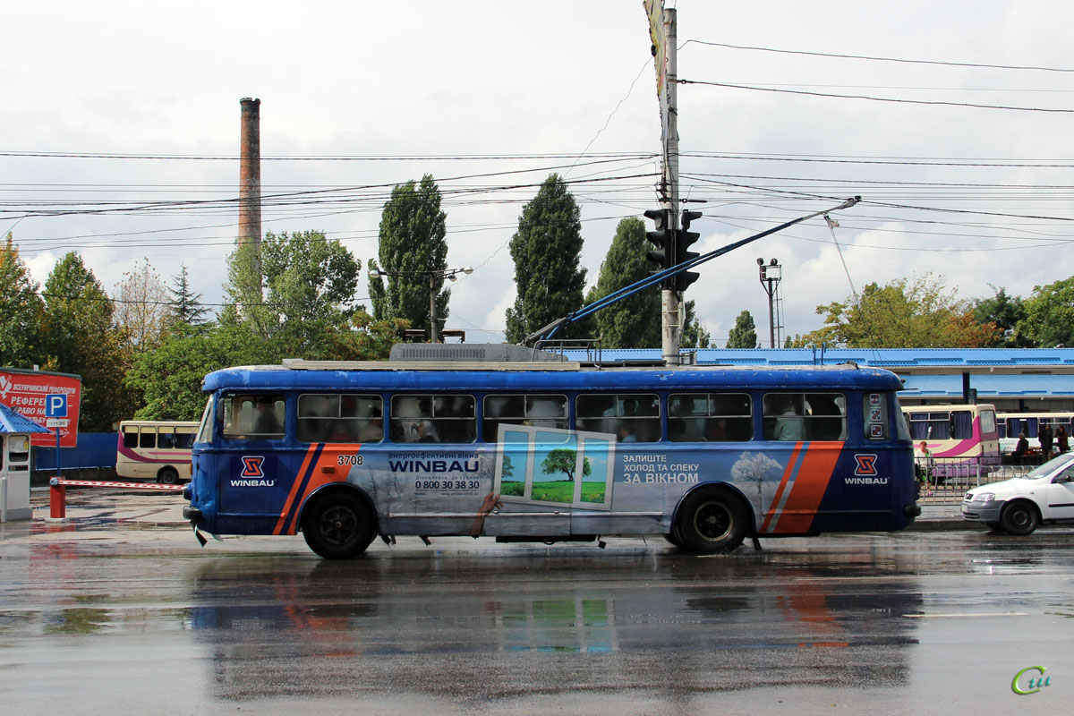 Симферополь. Škoda 9TrH27 №3708