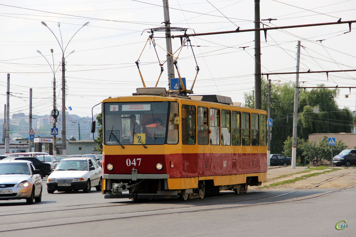 Курск. Tatra T6B5 (Tatra T3M) №047