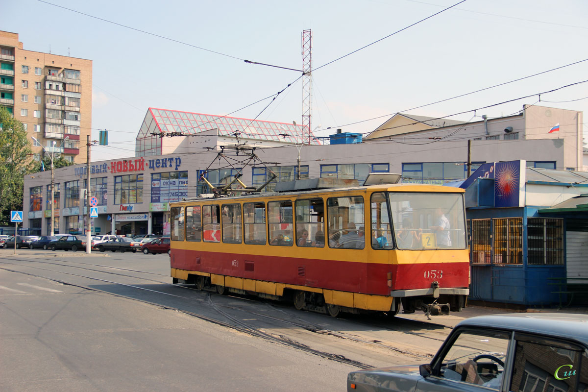 Курск. Tatra T6B5 (Tatra T3M) №053