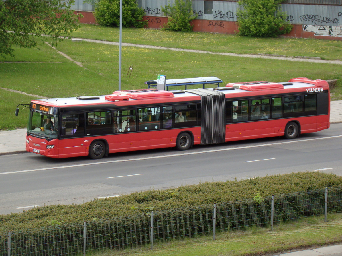 Вильнюс. Scania Citywide LFA KGT 426